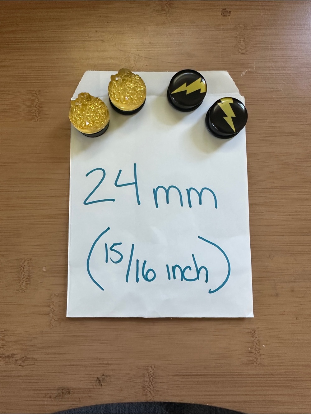 Stretched Ears Plugs Set